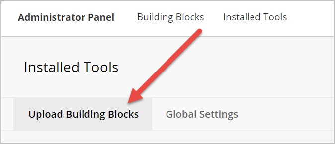 Upload Building Block